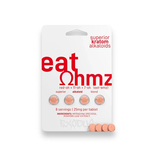 Eat OHMZ Blend Red-OH+11-OH+7-OH 4ct Tablets 25mg per Tablet